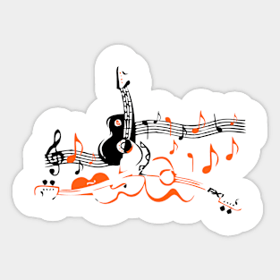 GUITARRAS 2 Sticker